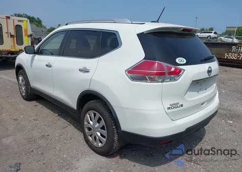2016 Nissan Rogue S из США, поврежденный, VIN KNMAT2MV4GP647645